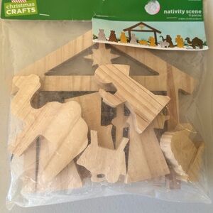 Adidas Wooden Nativity Scene Set